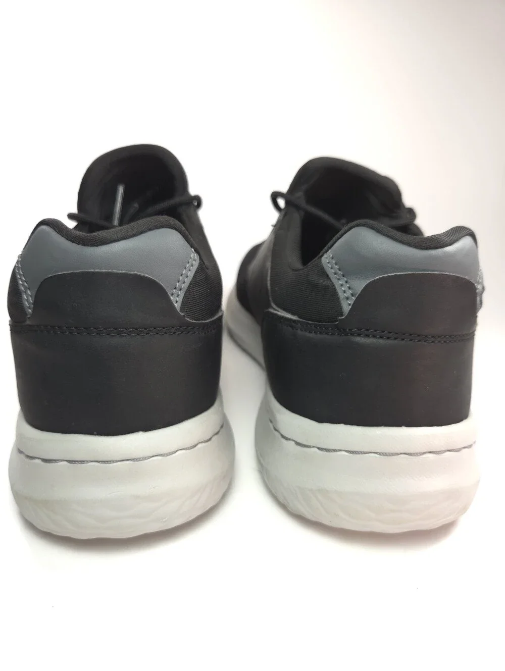 Skechers Delson Black Mesh Slip‑On Sneakers M 11